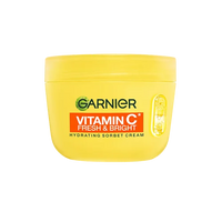 Garnier  Vitamin C* Fresh & Bright Hydrating Sorbet Cream Hydration, 48H - 4% [Vitamin C* + Niacinamide] l
