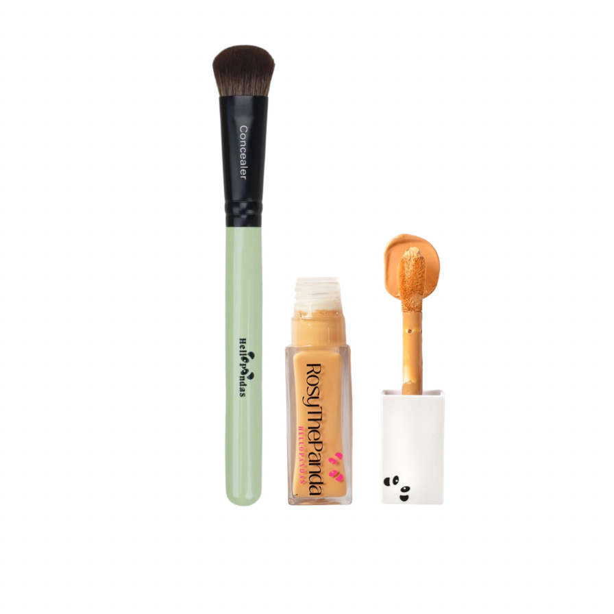 Rosy The Panda Habib Albe Concealer Brush + Rosy The Panda Corrector