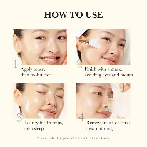 Medicube  Kojic Acid Turmeric Overnight Wrapping Peel Off Mask