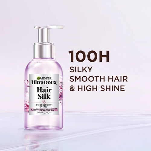 Garnier Ultra Doux Rice Water Hair Silk Smoothing Serum For Long Hair And High Shine
