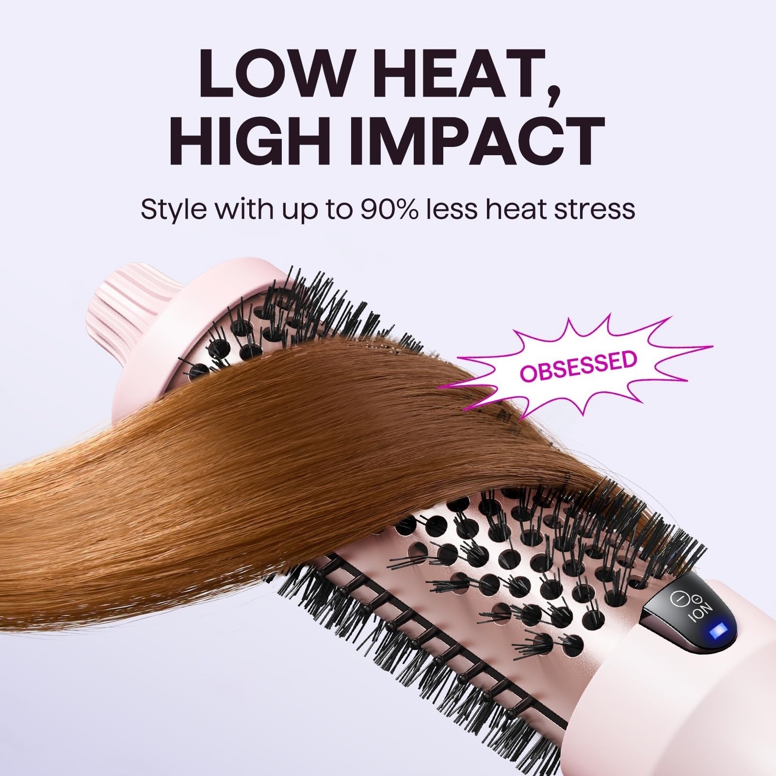 Eve Hair Goals K&K Professional Hair Curling Thermal Brush