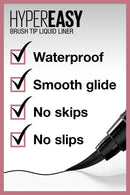 Maybelline New York Eyestudio Hyper Easy Liquid Liner Matte - Intense Black Lasts For Up To 24H