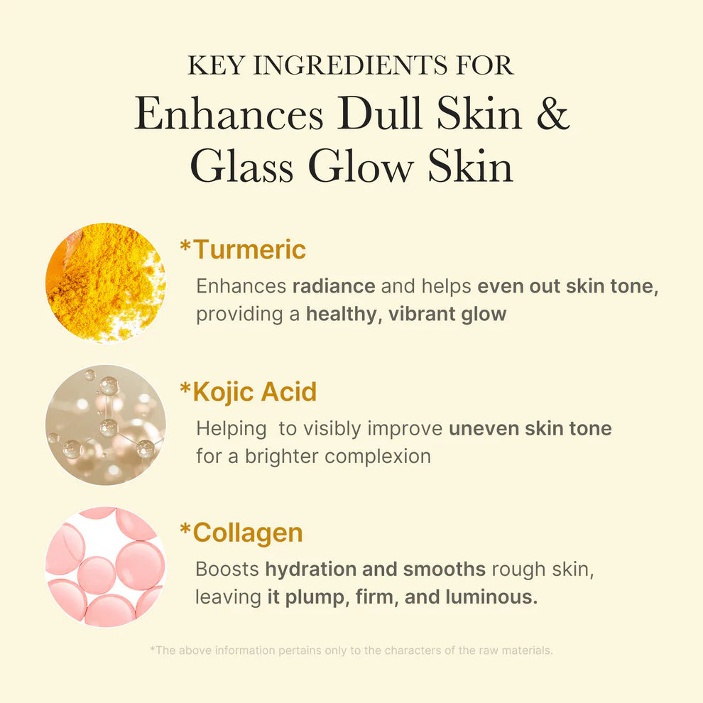 Medicube  Kojic Acid Turmeric Overnight Wrapping Peel Off Mask