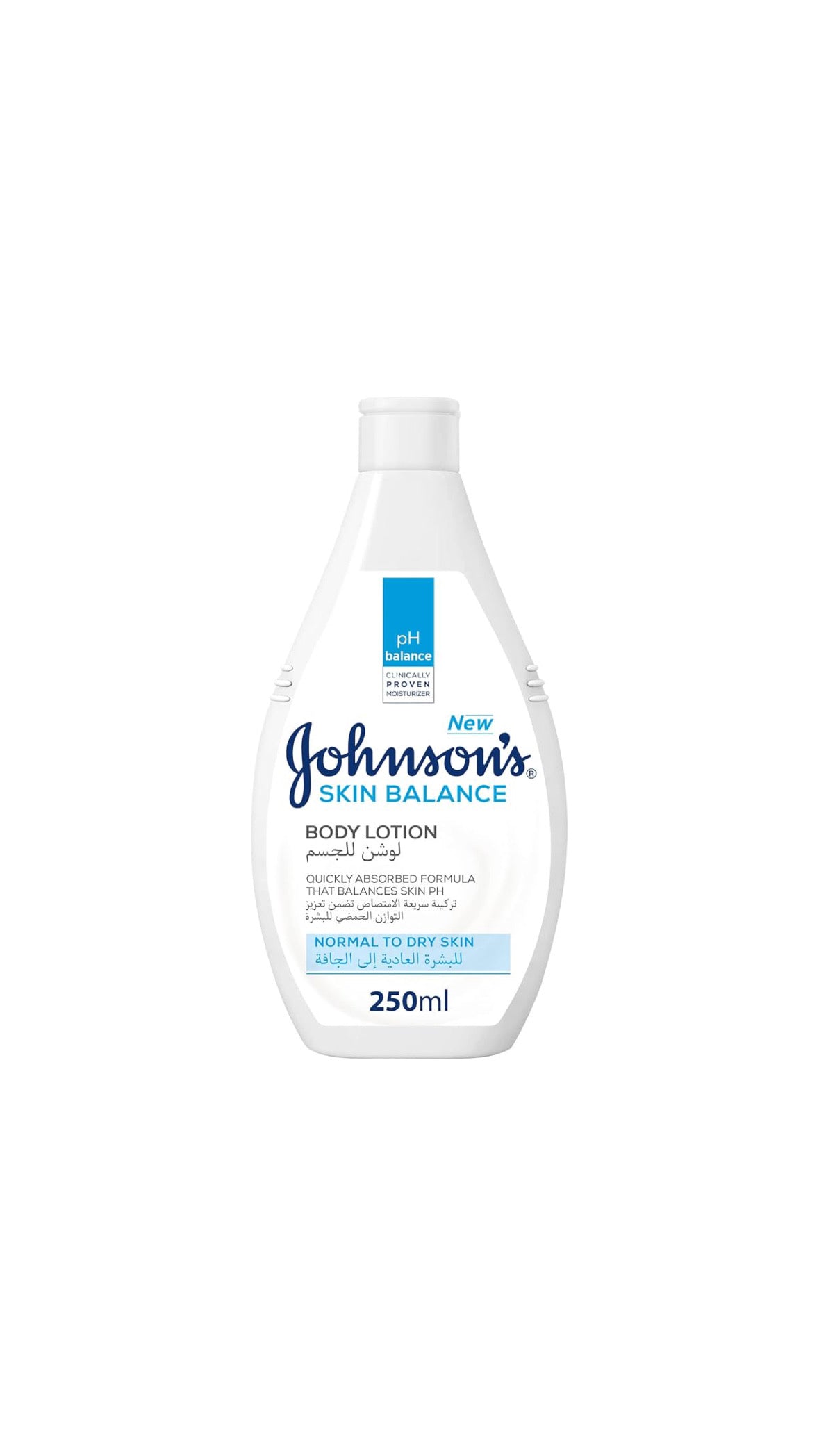 Johnson's Skin Balance Body Lotion Normal To Dry Skin 250ml