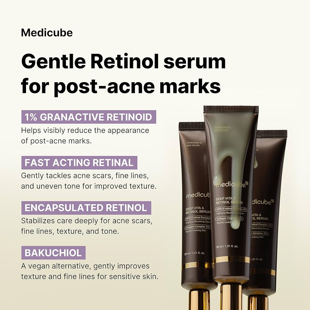 Medicube Deep Reviving Bakuchiol Retinol Facial Serum