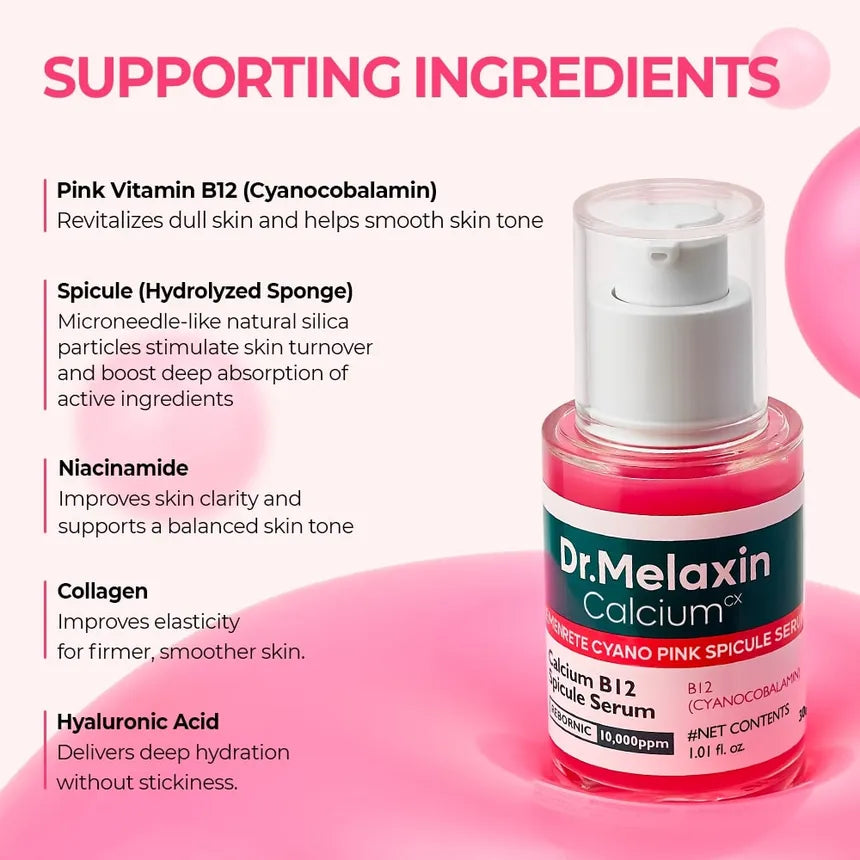 Dr.Melaxin - Cemenrete Cyano Pink Spicule Serum 30ml