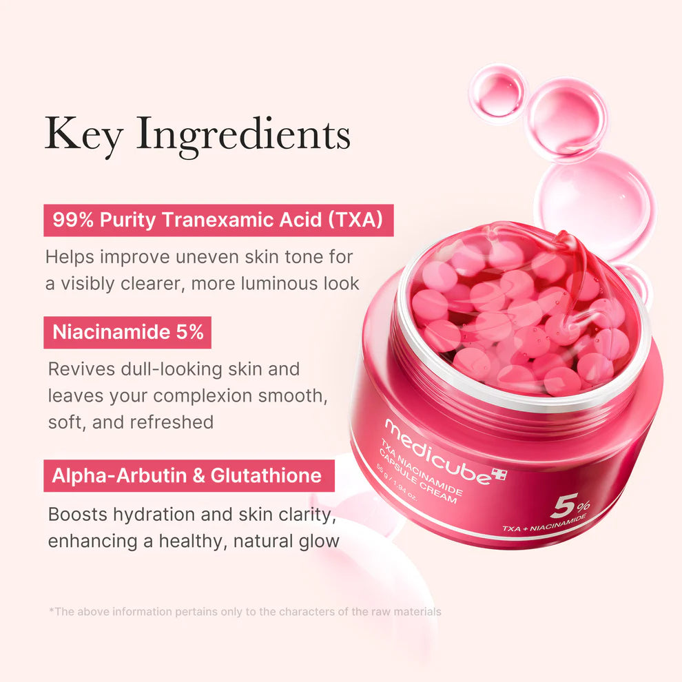 Medicube TXA Niacinamide  Capsule Cream 55G