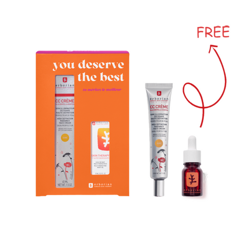 Erborian You Deserve The Best 45ml Gift Set doré