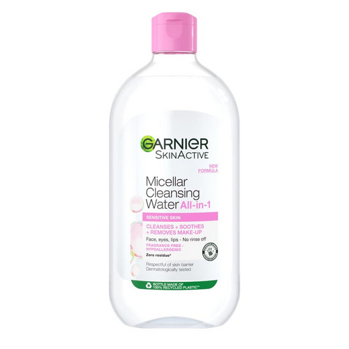 Garnier Micellar Water Facial Cleanser and Makeup Remover