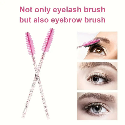 Eyebrow and Eyelash Brush pack 50pcs