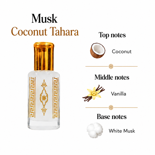 Musk Al aarous, Tahara, Oud and More 12ml