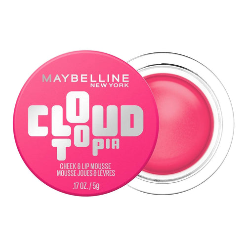 Maybelline Cloudtopia Blush for Cheeks and Lip Mousse, Ultra-Vivid, Pigmented Formula for Up to 14HR of Blush and Lip Makeup Color