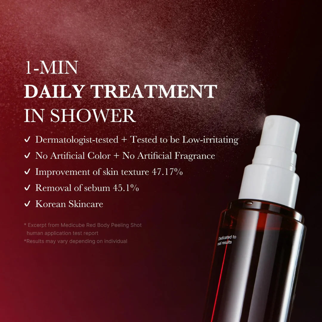 Medicube Red Acne Body Peeling Shot