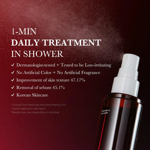 Medicube Red Acne Body Peeling Shot