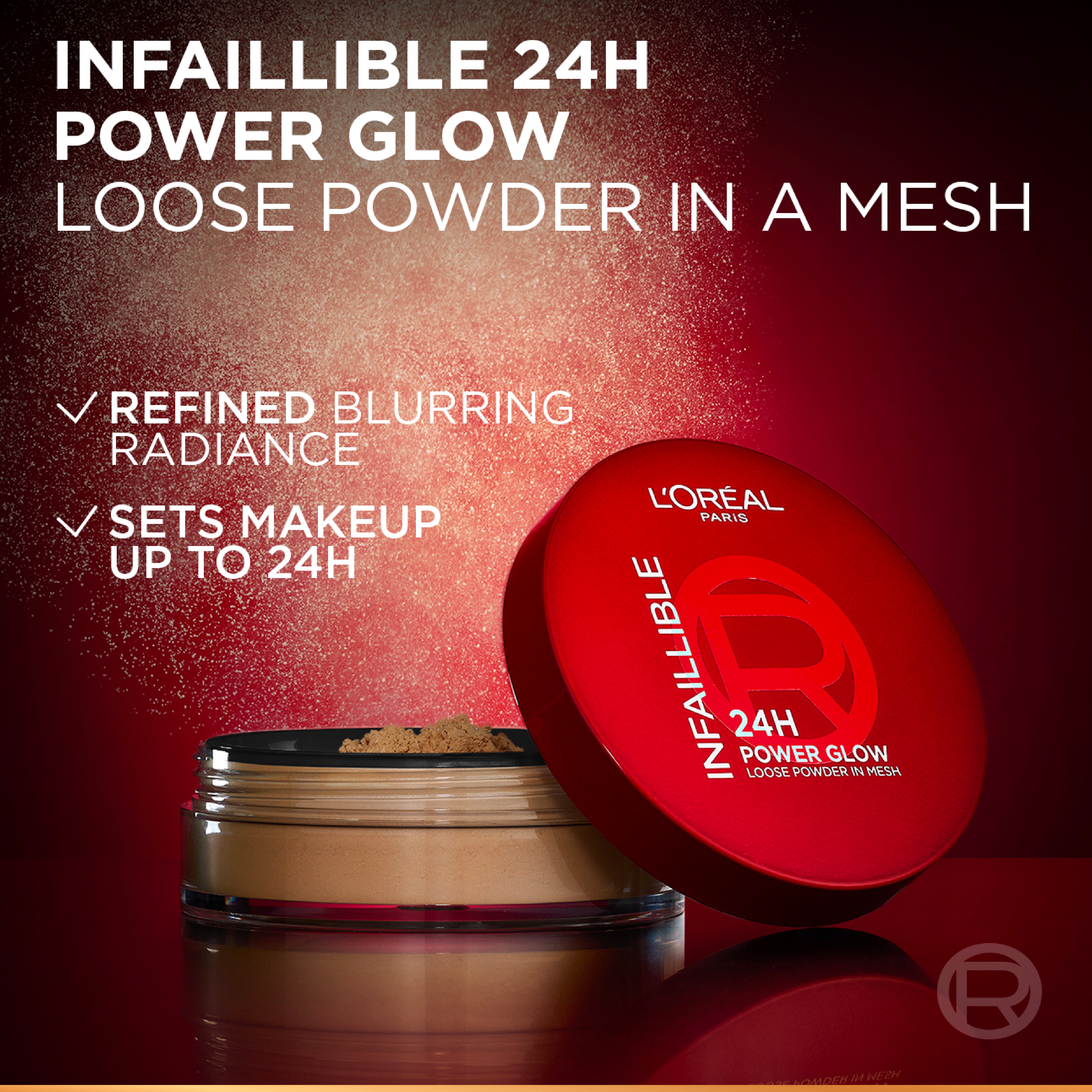 L'Oreal Paris Infaillible 24H Glow Loose Powder Set Duo