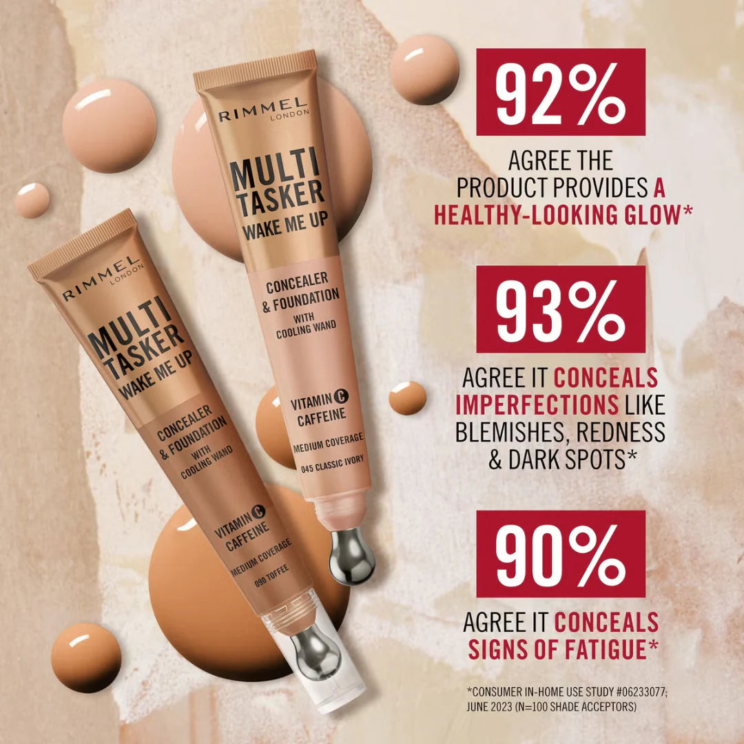 Rimmel Multi Tasker Wake Me Up Foundation & Concealer