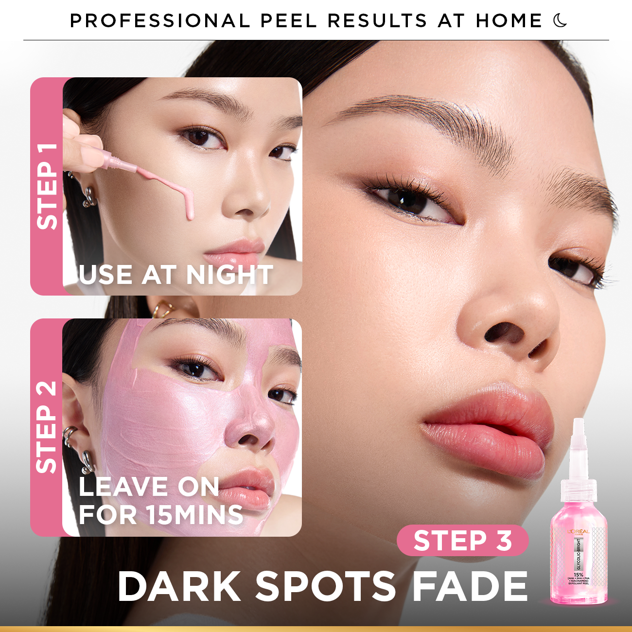 L’Oréal Paris Glycolic Bright Anti-Dark Spot Exfoliant Peel