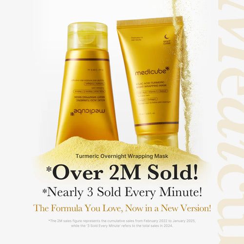Medicube  Kojic Acid Turmeric Overnight Wrapping Peel Off Mask