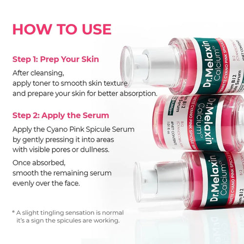 Dr.Melaxin - Cemenrete Cyano Pink Spicule Serum 30ml
