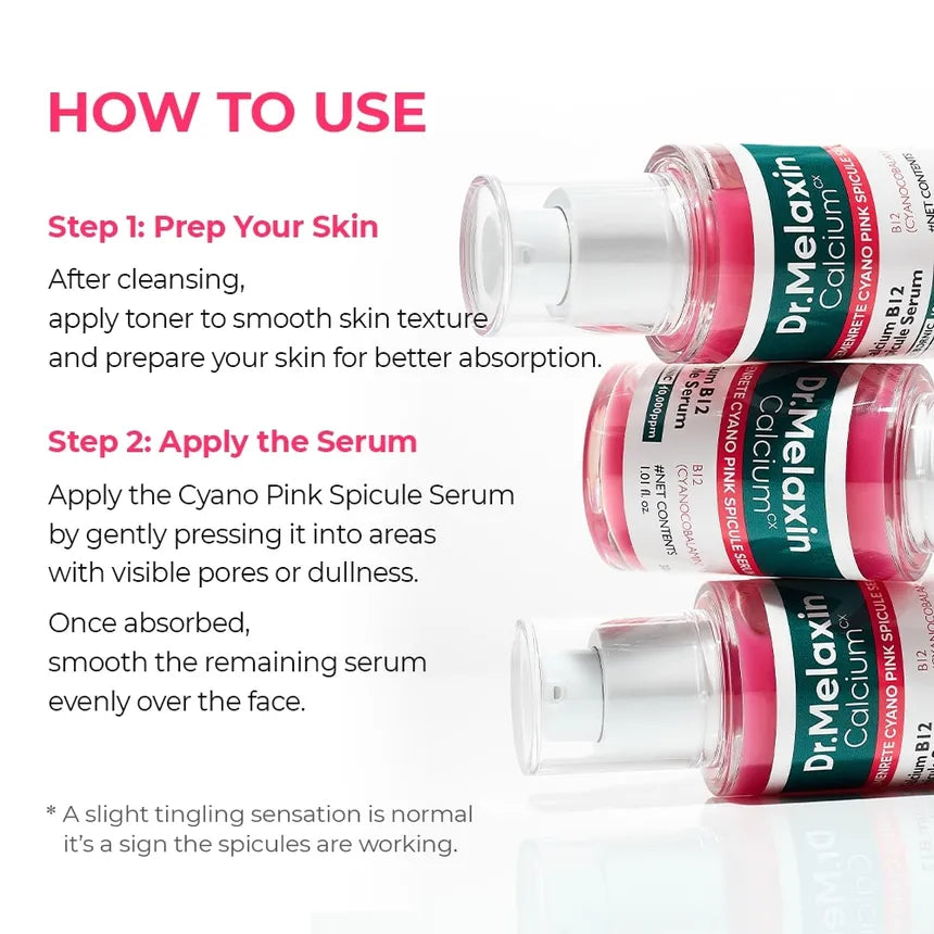 Dr.Melaxin - Cemenrete Cyano Pink Spicule Serum 30ml