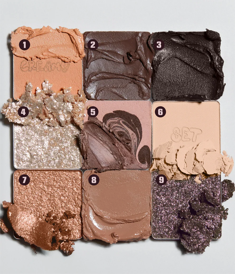 HUDA BEAUTY - Creamy Obsessions Eyeshadow Palette | Neutral Brown