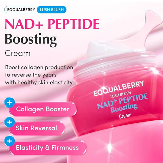 EQQUALBERRY NAD+ Peptide Boosting Cream