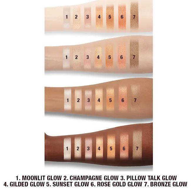 Charlotte Tilbury Hollywood Glow Glide Face Architect Highlighter Shade Bronze Glow