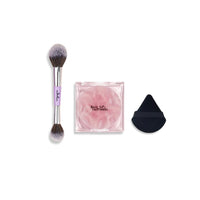 Rosy The Panda Compact Powder + Rosy The Panda Cloud Duo + Powder Puff