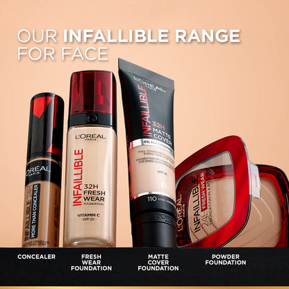 L'Oreal Paris Infaillible 32H Freshwear Liquid Foundation SPF25