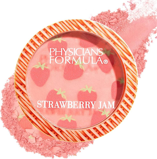 Physicians Formula Murumuru Strawberry Jam Blush Strawberry, Shimmery finish