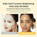 Medicube  Kojic Acid Turmeric Brightening Gold Jelly Gel Mask ( 1 sheet )
