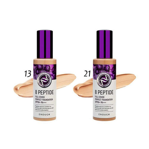 Enough 8 Peptide Full Cover Perfect Foundation Spf 50+ PA+++