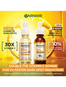 Garnier Fast Bright 10% Pure Vitamin C Brightening Overnight Serum - 30ml