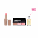 Wibo Nam Draping Stick Blusher +Wibo 3 Steps To Perfect Face Contour Palette + Free Wibo Nam Before Makeup Treatment Lifting Serum