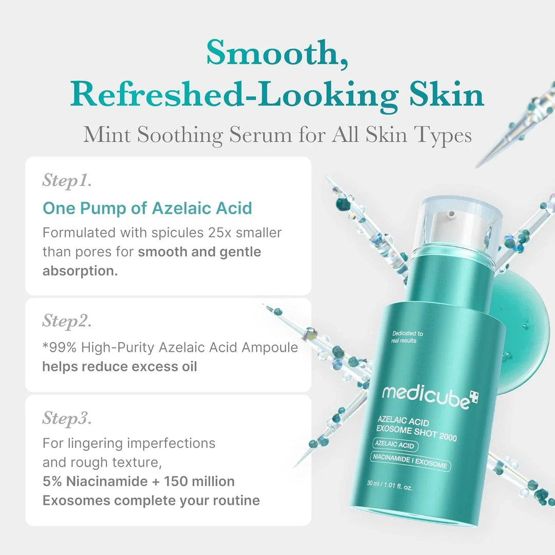 Medicube Azeliac Acid Exosome Shot Pore Ampoule 2000 (30ML)