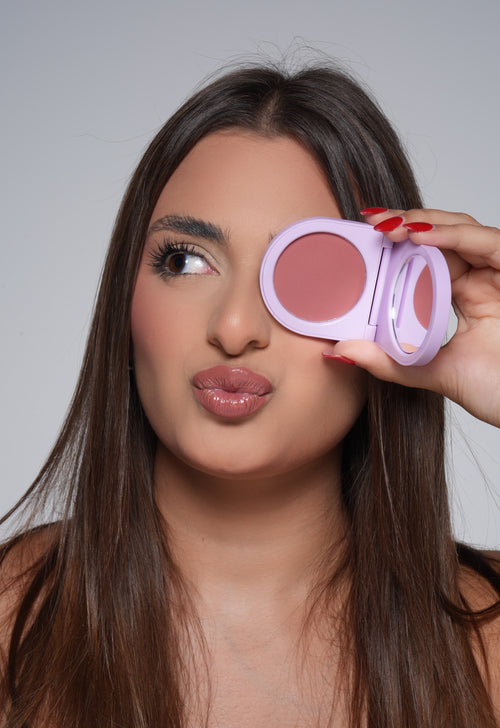 Rosy The Panda Powder Blush - In Place
