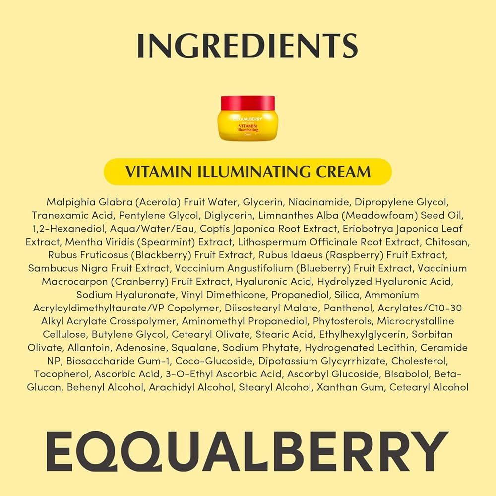 EQQUALBERRY Vitamin Illuminating Cream