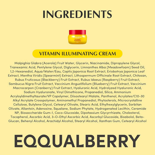 EQQUALBERRY Vitamin Illuminating Cream
