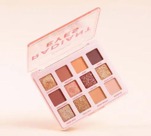 Ruby Rose Radiant Eyes Eyeshadow Palette Pink