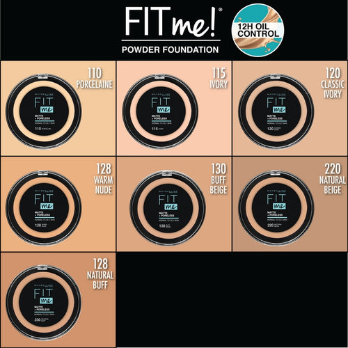 Maybelline Fit Me Matte + Poreless Compact Powder