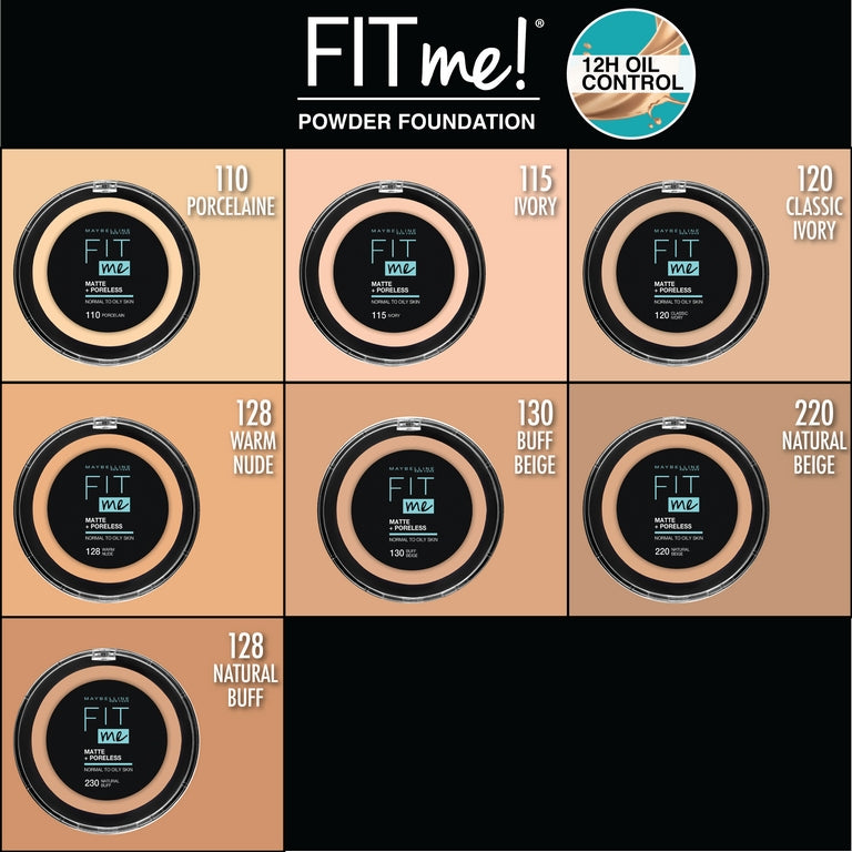 Maybelline Fit Me Matte + Poreless Compact Powder