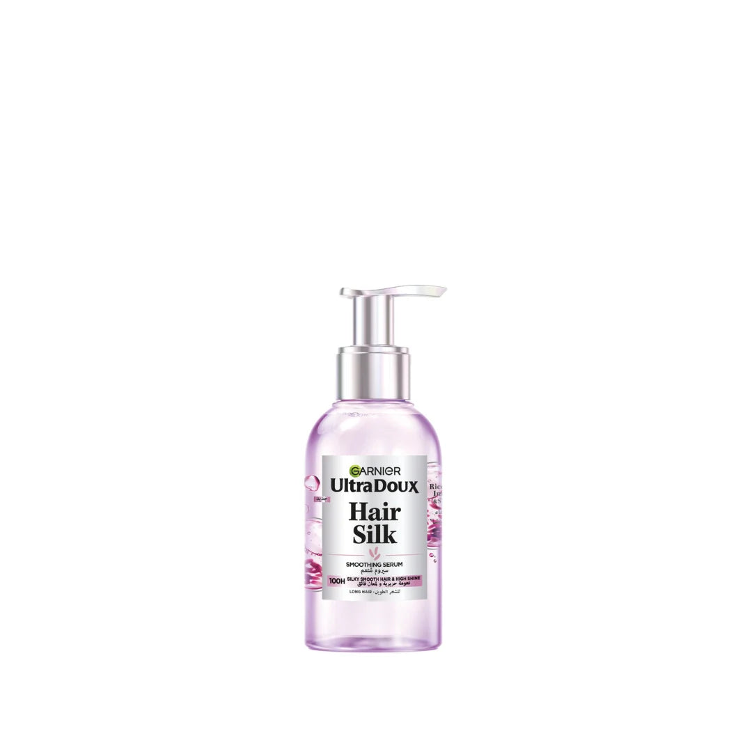 Garnier Ultra Doux Rice Water Hair Silk Smoothing Serum For Long Hair And High Shine