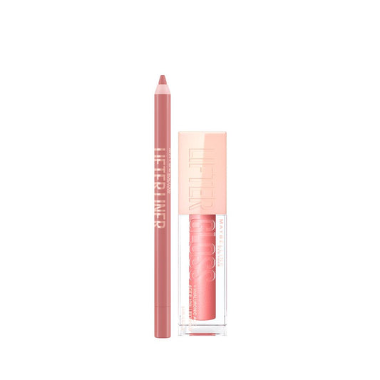 Maybelline New York Lifter Gloss & Maybelline Lifter Liner Lip Liner Pencil Bundle