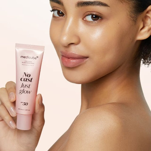 medicube Sunscreen No Cast Just Glow Collagen | SPF 50