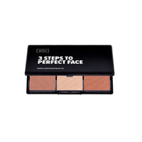 Wibo 3 Steps To Perfect Face Contour Palette