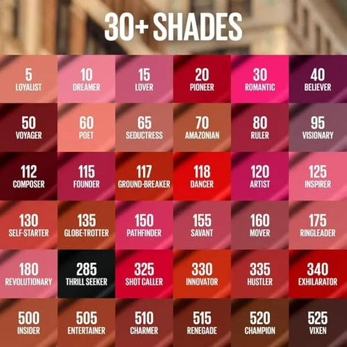 Maybelline New York Superstay Matte Ink Longlasting Liquid Lipstick - 60, Poet, Lipstick Up to 12 Hour Wear, Non Drying