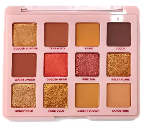 Ruby Rose Radiant Eyes Eyeshadow Palette Pink