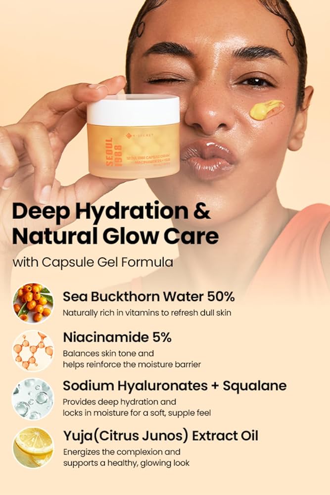 K-SECRET SEOUL 1988 Niacinamide Capsule Cream