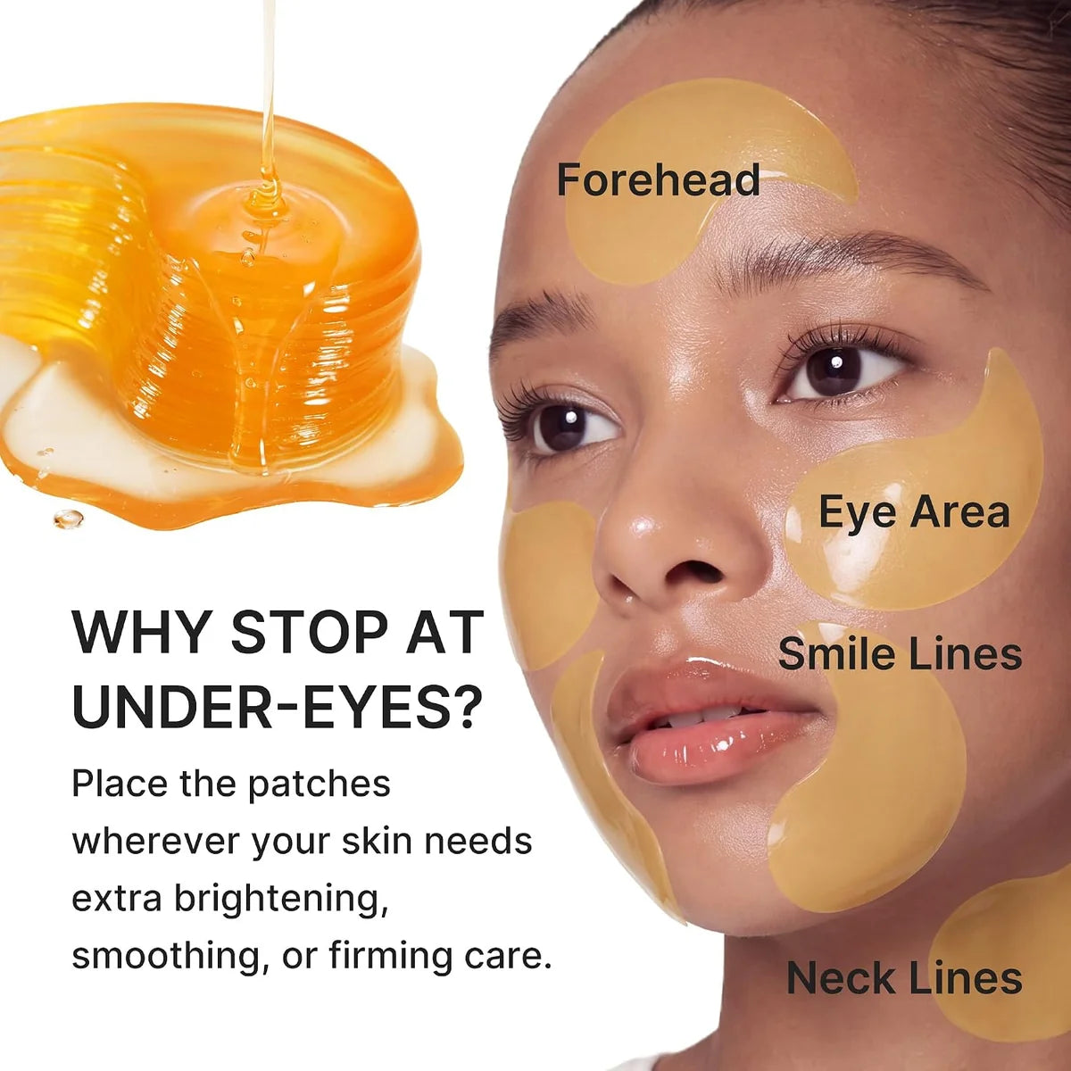 Medicube kojic acid tumeric eye patches _ 60 pieces