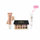 Wibo Rhythm Of Freedom Eyeshadow Palette + Wibo Nam Hydra Infuse Serum Foundation + Free Highlighter